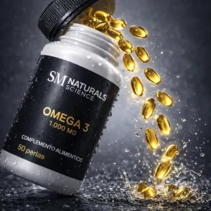 Omega 3 1000 mg 50 perlas - SM NATURALS SCIENCE